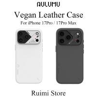 ราคา AULUMU A17 Vegan Leather Case แม่เหล็กกระจายความร้อนฝาครอบป้องกันสําหรับ iP17/17 Air/17 Pro/17Pro Max (55954697744)