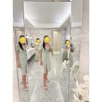ราคา พร้อมส่ง เดรสงานแต่งสีเขียวมิ้นท์ เดรสสีเขียว (25624651437)