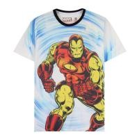 ราคา เสื้อยืดไอรอนแมน มาร์เวล Ironman Marvel การ์ตูนลิขสิทธิ์แท้ รุ่น 0219-155 สีขาว Supercomics (7044709993)