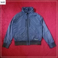 ราคา Buckaroo Jeans สีกรมท่า เสื้อกันลมกันน้ํา Bomber hoodie Jacket Size XL (27931296526)