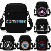 ราคา Converse Distro Black Sling Bag 100% วัสดุผ้าใบ Cordura / Converse Mini Sling Bag / Converse Distro Logo Mini Sling Bag (25528154013)
