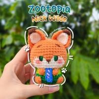 ราคา Nick Wilde & Judy Hopps (Zootopia) - Amigurumi / ตุ๊กตาถัก / โครเชต์ (54754448046)