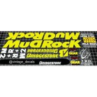 ราคา สติ๊กเกอร์ทดแทน bridgestone mudrock MR2 MR-2 (45802011359)