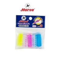ราคา HORSE ตราม้า ปลอกยางสวมปากกา/ ดินสอ H-02 1x5 อัน/แพ็ค (42076237654)
