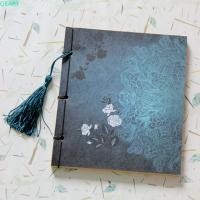 ราคา Qeary Notebook Wire-bound หนาโรงเรียนโบราณ Sketchbook Book ไดอารี่เครื่องเขียนสไตล์จีน Sketch Blank (26721889064)