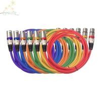 ราคา Kowen สาย XLR อุปกรณ์ไมโครโฟน 3 M 5 M 10 M สายสัญญาณเสียง Shielded สําหรับมิกเซอร์ไมโครโฟนไมโครโฟนเครื่องขยายเสียง Balance Cable (29373733497)