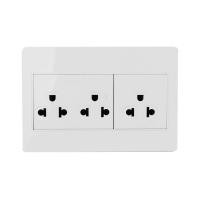 ราคา HACO ชุดเต้ารับเดี่ยว 3 ขา 3 ช่อง AP-E30 สีขาว จัดส่งโดย HomePro (24569651400)