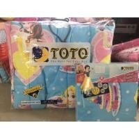 ราคา Toto ชุดผ้าปู 5 ฟุต พร้อมนวมเอนกประสงค์ขนาด 5ฟุต (730799375)