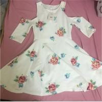 ราคา เดรสผ้านิ่ม Lyn around แท้มือ1 ป้ายห้อย (2465956015)