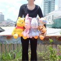 ราคา ตุ๊กตา Pooh หมีพูห์ & Piglet พิกเล็ต & Eeyore อียอร์ & Tigger ทิกเกอร์ Wonder ตัวผอม 12นิ้ว พู พูห์ หมีพู (1182497840)