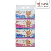 ราคา กระดาษทิชชูเช็ดหน้า KUMA Facial Tissue ขนาด 230 แผ่น (1 แพ็ค มี 4 ห่อ) (13995655462)