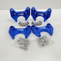 ราคา ก้อนรองลูกหมากปีกนก เหล็กเสริมลูกหมากปีกนก D-max All new 1.9-3.0 2020 สีน้ำเงิน/สีเงิน (1คู่มี2ชิ้นพร้อมน๊อต) (13292049334)