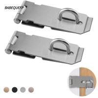 ราคา CATIYAHA เข็มกลัดประตูล็อคมุมขวาประตูหัวเข็มขัดสแตนเลส Shed Latch (45003575300)