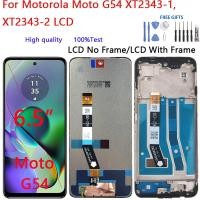 ราคา สําหรับ Motorola Moto G54 XT2343-1, XT2343-2 จอแสดงผล LCD Touch Screen Digitizer ชุดกระจกอะไหล่ซ่อม (41525662697)