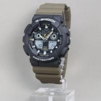 ราคา Casio G-Shock Two Tone Utility s Series GA-100TU-1A3JF Olive Green (41962506622)