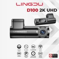 ราคา LINGDU D100 กล้องติดรถยนต์ทรงกระบอก ความละเอียด 2K มี Wi-Fi ในตัว พร้อม GPS บอกพิกัดย้อนหลัง (46652492721)