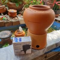 ราคา (เซ็ท 3 ชิ้น) โอ่งน้ำล้น (โอ่ง+ฐาน+ปั้มAP1600) ทำน้ำพุ ตกแต่งสวน พร้อมส่ง (29813965431)