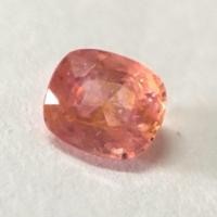 ราคา SPINEL สปิเนลแท้ 0.55 กะรัต พลอยดิบ สีชมพูอมส้ม ไฟดี สีหายาก (41160456245)