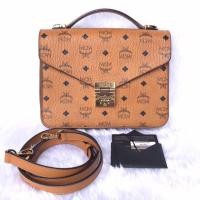 ราคา McM Patricia Satchel in Visetosแท้100% (5602475277)