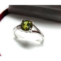 ราคา TANITTgemsแหวนทองคำขาวประดับพลอยมรกตหนึ่งกะรัตไซส์ 5 (6171222932)