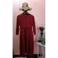 ราคา ชุดเดรสยาวสีแดงมือสองสวยๆ สภาพดีมาก (28861097071)