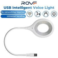 ราคา เสียง ROVF Led Night Light USB โคมไฟตั้งโต๊ะอัจฉริยะภาษาอังกฤษแบบพกพาโคมไฟตั้งโต๊ะพับได้ Sleep (25507350324)