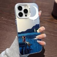 ราคา Van Gogh Lake View เหมาะสําหรับ iphone XR XS MAX 11 12 13 14 15 Vitality Case iPhone16 เคสโทรศัพท์ (46254490542)