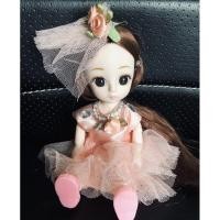 ราคา สินค้าใหม่มือ1 ตุ๊กตาน่ารักขยับข้อต่อได้หลายจุด ตาใสน่ารัก ถอดรองเท้า เปลี่ยนชุดได้ ขนาดสูง 16 เซนติเมตร ลดราคาพิเศษ (8348168184)