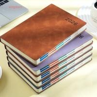 ราคา XINGSTARS Daily Planner, สมุดไดอารี่ขนาด A5 2026, สํานักงานสมุดบันทึกหนัง 365 (27742427917)