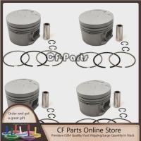 ราคา New 4 Sets STD Piston Kit With Ring 12010-2S605 Fit For Nissan QD32 Engine 99.2MM (50905856530)