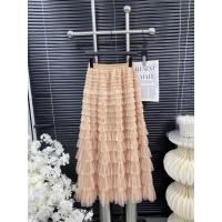 ราคา QC กระโปรงผู้หญิงชีฟองยาวหลายชั้น Type 1 MH310A (45304140916)