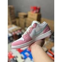 ราคา D Nike Air Jordan 1 LowAJ1 Joe 1 Low-Top Casual รองเท้าผ้าใบ Synchronous อย่างเป็นทางการการจับคู่สีเฉพาะชั้นแรกหนังในตลาดสร้างรองเท้าเดิมแฟ้มพัฒนาหนังเดิมเดิม Original File Perforated Toe Correct ยางเ