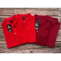 ราคา เสื้อโปโลสีแดงสด,สีเลือดหมู (ผู้ชาย,ผู้หญิง) เนื้อผ้านิ่ม ใส่สบาย งานแบรนด์ผลิตจากโรงงานโดยตรง (6894982157)