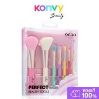 ราคา ODBO Perfect Brush Beauty Tools 7pcs OD8-193 โอดีบีโอ เซทแปรงแต่งหน้าสีพาสเทล 7 ชิ้น. (40662752778)