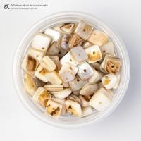 ราคา ลูกปัดเปลือกหอยแท้ รูปทรงสี่เหลี่ยม Natural Shell Squares (43411102250)