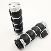 ราคา Universal 1'' Handlebar Hand Grip for Harley Davidson Bad Boy Fatboy Blackline Dyna Electra Glide M (44555660699)