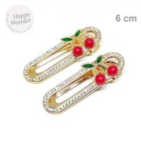 ราคา 2 ชิ้น กิ๊บติดผม กิ๊บหนีบผม สไตล์เกาหลี ปากเป็ด สีทอง กิ๊บดอกไม้ hairclip (29278406118)