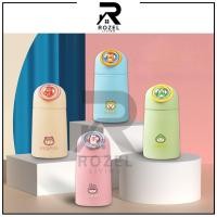 ราคา ROZEL Dino Motif แก้วขวดน้ําดื่มทนความร้อนและเย็นพร้อมฝาปิดป้องกันการรั่วขวดดื่มพร้อมฝาปิดตุ๊กตาน่ารัก Tumblr เด็กตัวอักษรขวดดื่ม (55406174419)