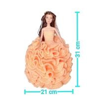ราคา ชุดถักเจ้าสาวตุ๊กตา พร้อม ตุ๊กตาบาบี้ (17783246564)