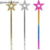 ราคา QHENTIN1AE Princess Sticks, Golden Silver บทบาทเล่น Fairy Wand,คอสเพลย์ Props เทศกาลพลาสติกห้าชี้ Star Wand หญิงเครื่องแต่งกาย (52357087682)