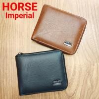 ราคา Horse หนังแท้! กระเป๋าตังค์ผู้ชาย กระเป๋าสตางค์ผู้ชาย ซิปรอบ กระเป๋าเงิน (612899512)