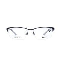 ราคา [แถมคูปอง 500 บ. +ส่งฟรี] NIKE แว่นตาสายตา ทรงเหลี่ยม ครึ่งกรอบ - รุ่น FNI1-6065LB (26963156946)