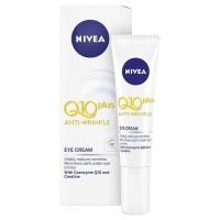 ราคา NIVEA Q10 Anit Wrinkile Eye Cream นีเวีย คิวเทน พลัส แอนไท ริงเคิล อายครีม 15ml. (5419559754)