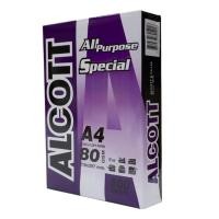 ราคา Alcott กระดาษถ่ายเอกสาร 80 แกรม ขนาด A4 ห่อสีม่วง 500 แผ่น (26440498558)