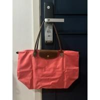 ราคา กระเป๋า longchamp ไซส์ M หูยาว สีชมพู มือสองสภาพดี (25113052604)
