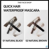 ราคา [THE FACE SHOP] Quick Hair Mascara Waterproof Long-Lasting Mascara 8g Natural Black Brown K Beauty (24298008217)