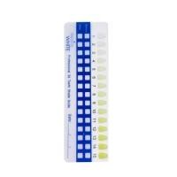 ราคา แผ่นเปรียบเทียม สีฟัน เปรียบเทียบฟัน Dazzling white (28368603166)