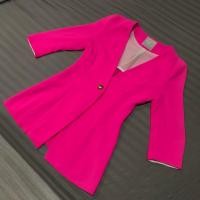 ราคา เสื้อสูท เสื้อแจ็คเก็ตสูท สีชมพูบานเย็น (2661813071)