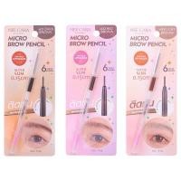 ราคา :: N353 :: Nee Cara Be Colorful Micro Brow Pencil นีคาร่า บี คัลเลอร์ฟลู ไมโคร โบรว เพ็นซิล ดินสอเขียนคิ้ว (29573075988)