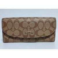 ราคา กระเป๋าสตางค์พับใบยาว Coach (Sale งาน Outlet) (11274379651)